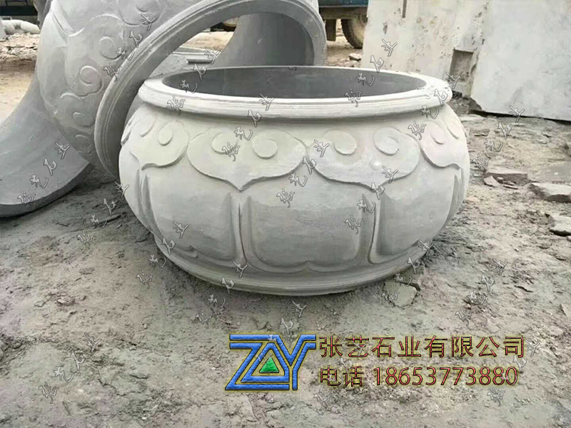 仿古包柱石，抱柱石