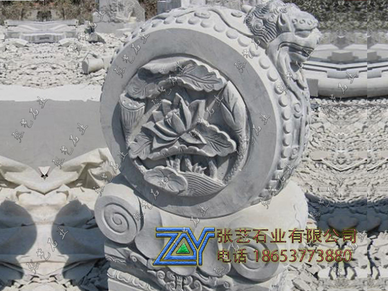 石雕抱鼓 