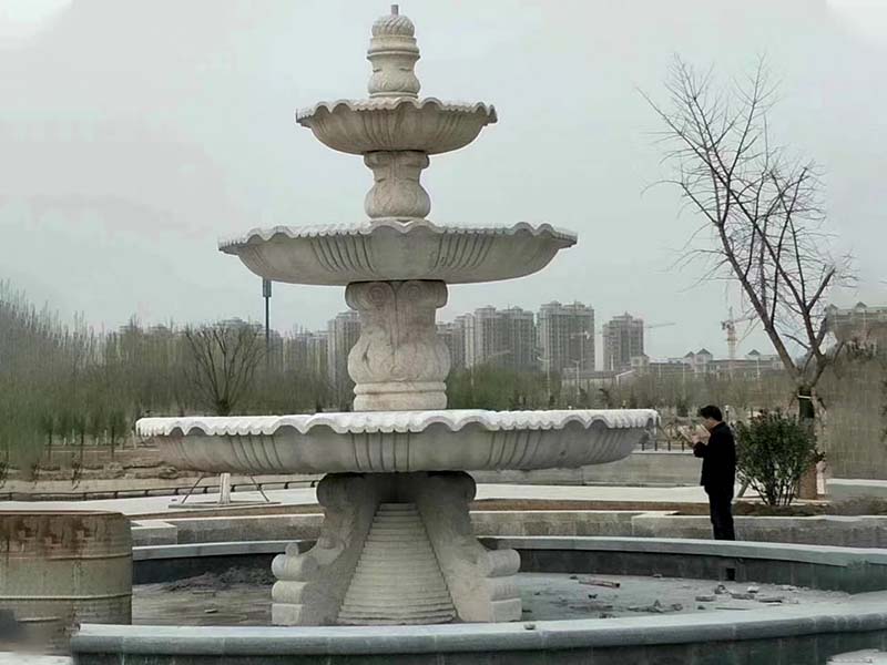 石雕噴泉 