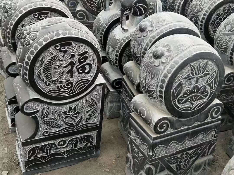 石雕門鼓 